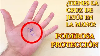 ¿TIENES ESTA CRUZ EN LA MANO? Si tienes esta cruz en la mano tienes un gran poder