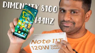 Redmi Note 11T Pro Plus Unboxing - Dimensity 8100 On A Budget!