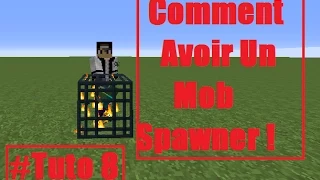 Minecraft #Tuto 8 comment avoir un mob spawner sans mod