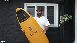 AJW Potato Launcher 2 (PL2) Initial Thoughts + Futures Fins - The Surfboard Guide