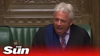 John Bercow's most controversial moments as Speaker of the House