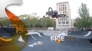 BMX PARK - On-board Santoo - FISE World Montpellier 2013