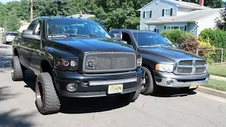 Cummins 4" VS 5" Straight Pipe!!