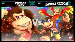 Super Smash Bros Ultimate Amiibo Fights – Request #20023 Donkey Kong vs Banjo