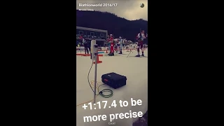 Биатлон. Эстафета. Юниоры. ЮЧМ 2017 в Осрбли. Biathlon Relay  Junior Men YWCH 2017 Osrblie