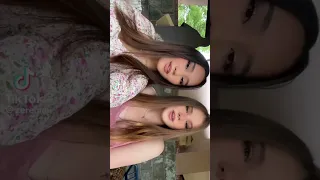 Daneliya Tuleshova with Zere Amirbekova on #tiktok