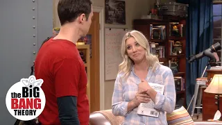 Penny Uses a Parenting Book on Sheldon | The Big Bang Theory