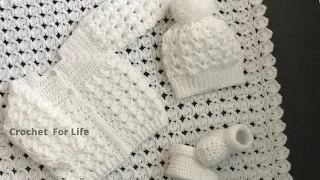 Easy crochet baby hat/crochet hat 5 sizes/Crochet for life 0405