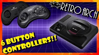 How to remap a 6 button controller in retroarch for your Sega Genesis Mini! (Hakchi CE Tutorial)