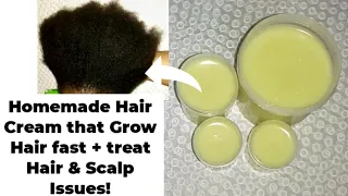 How to make Hair Cream at Home. Diy Hair Growth Cream Recipe! make your Hair treatment cream at home