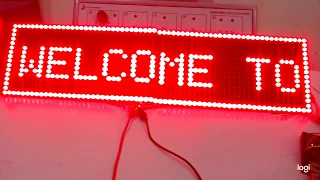 How to use P10 LED panel display with Arduino (very easy)