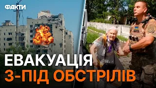 "Ворог знищив УСЕ, що будували ПРОТЯГОМ ЖИТТЯ": Білі янголи забрали з Авдіївки ЛІТНЮ ЖІНКУ