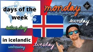 Learn Icelandic for beginners: the days of the week