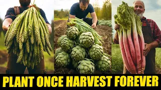 VEGETABLES You Only PLANT ONCE And HARVEST FOREVER