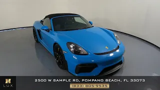 2020 PORSCHE 718 SPYDER