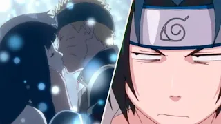 Naruto Hinata kiss! Sasuke feeling jealous! Narusasu or Naruhina! Fan animation Part 2