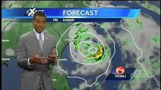 A partly cloudy and warm Thursday with tropical development possible