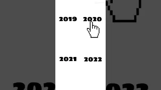 2019 vs  2020 vs 2021 vs 2022 meme #shorts (WARING N WORD)