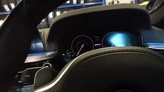 2019 BMW 530e 5 series service light reset
