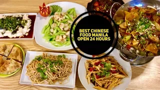 Best Chinese Comfort Food Manila: Chinese Beef Noodles House Makati | Open 24 hours Beef Ramen