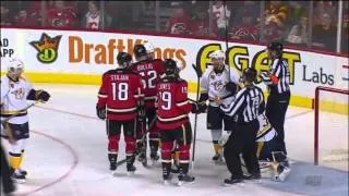 Predators @ Flames Highlights 01/27/16