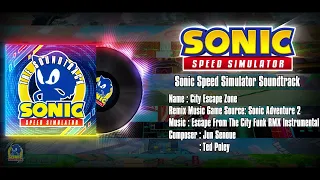 Sonic Speed Simulator Soundtrack : City Escape Zone