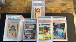 118 Card Vintage PSA Return - over $6K in value!