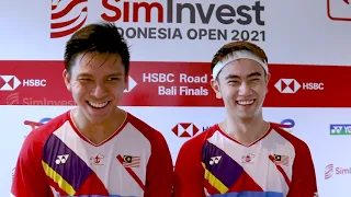 SimInvest Indonesia Open 2021 | Chit-Chat Bareng Nur Izzudin & Goh Sze Fei