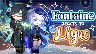 Fontaine reacts to Liyue - 🏮Lantern Rite Festival 🏮 | Genshin Impact Reacts | Gacha club/life 2 ✨