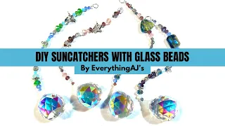 How To DIY A Suncatcher with glass beads ✨😎//EverythingAJ’s