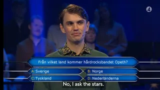 Who Wants to be a Millionaire: Opeth edition (TV4)