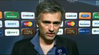 Intervista a José Mourinho dopo il Finale della Champions League - ITV (Inglese)