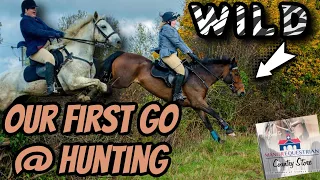 OUR FIRST GO HUNTING| No Brakes, Wild Pony, So much fun