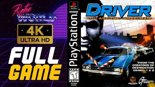 Driver: You Are the Wheelman (PS1) |  Playstation Longplay | No Commentary 4K