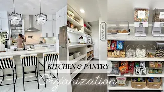 ORGANIZE WITH ME | KITCHEN & PANTRY ORGANIZATION IDEAS 2023