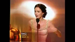 Emily Blunt Wins Best Supporting Actress TV Series - Golden Globes 2007