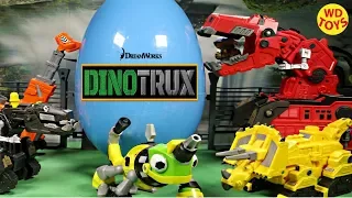 New Giant Dinotrux Surprise Egg Toys Dreamworks Dinosaur Trucks Unboxing Top 10