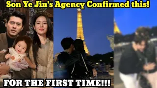 IT'S OFFICIAL! HYUN BIN AND SON YE JIN WENT ABROAD FOR THEIR BABY'S SAFETY! THIS IS SO SWEET BINJIN!