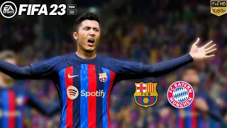 FIFA 23 - Barcelona vs. Bayern Munich - UEFA Champions League 22/23 Full Match Gameplay