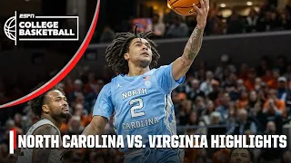 DEFENSIVE SHOWDOWN 🔥 North Carolina Tar Heels vs. Virginia Cavaliers | Full Game Highlights