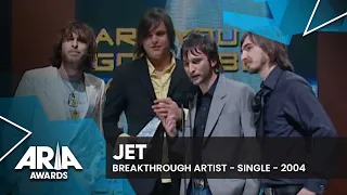 Jet win Breakthrough Artist - Single | 2004 ARIA Awards