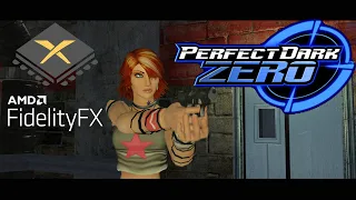 Xenia Canary d265dda0f | Perfect Dark Zero 4K FSR UHD 60FPS Unlock | Xbox 360 Emulator PC Gameplay