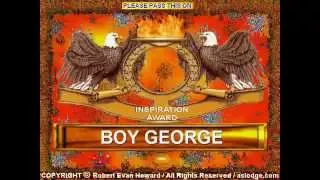 Boy George inspiration award