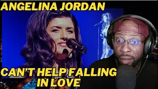 ANGELINA JORDAN - 'CAN'T HELP FALLING IN LOVE' ELVIS COVER [LIVE AT WESTGATE, LAS VEGAS] | REACTION