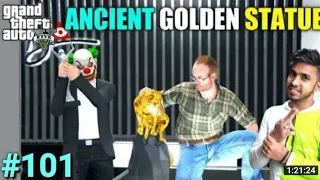 THE ANCIENT GOLDEN PANTHER HEIST/GTA V GAMEPLAY #100 /TECHNO GAMERZ NEW GTA V VIDEO