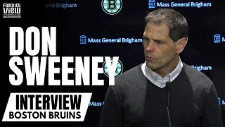 Don Sweeney Breaks Down Boston Bruins NHL Trade Deadline & Decision to Keep Jake DeBrusk