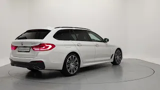 YB69YPM - 2020 BMW 5 Series 520d M Sport Touring.