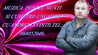 Muzica de pertecere nunti si cumetrii cu Andrei Levintii,Tel;068052049(CAVER)