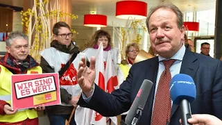 Verdi Tarifverhandlungen: Forderung nach sechs Prozent mehr Lohn