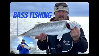bass  fishing on our orkney fastliner 19
